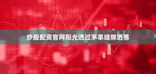 炒股配资官网阳光透过茅草缝隙洒落